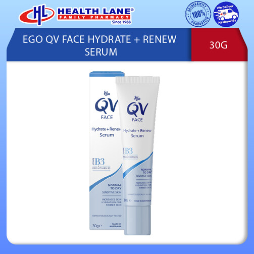 EGO QV FACE HYDRATE + RENEW SERUM (30G)